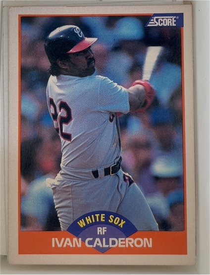 1989 Score #331 Ivan Calderon — front