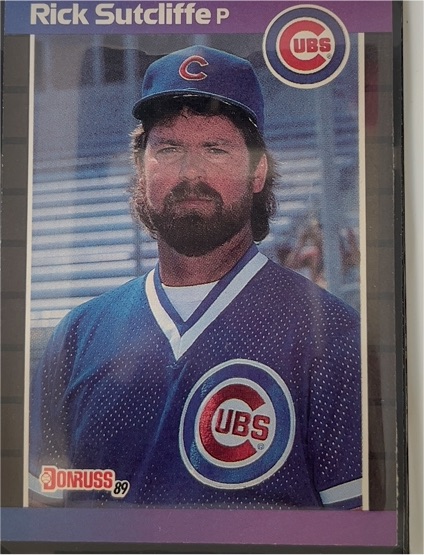 1989 Donruss #223 Rick Sutcliffe — front