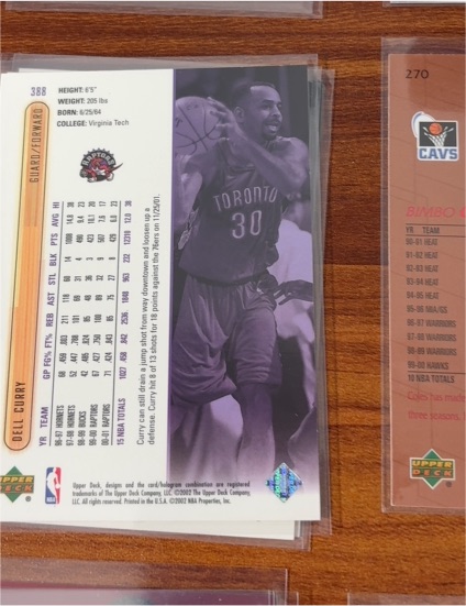 1996-97 Upper Deck #388 Dell Curry — front