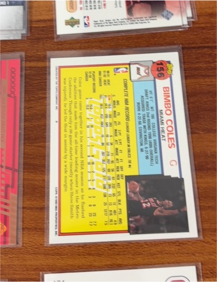 1995-96 Topps #156 Bimbo Coles — front