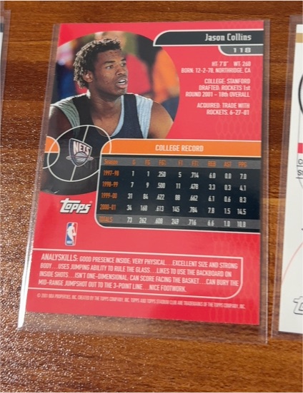 2006 Topps #118 Jason Collins — front