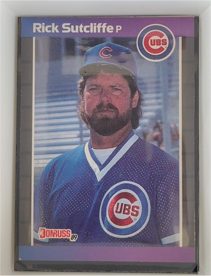 1989 Donruss #223 Rick Sutcliffe Chicago Cubs — front