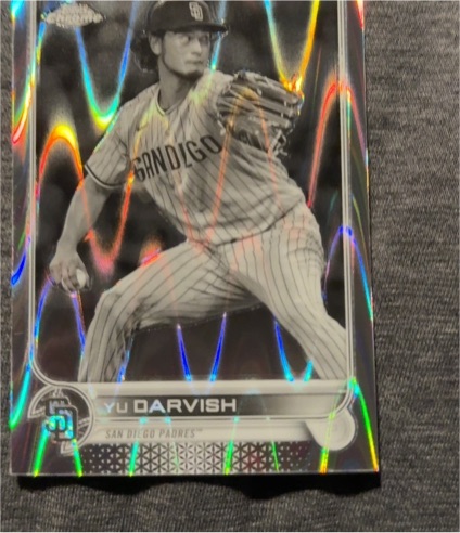 2022 Topps Chrome Sonic #191 Yu Darvish — front