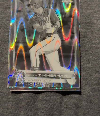 2022 Topps Chrome #108 Ryan Zimmerman — front