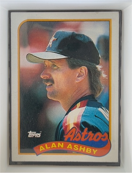 1989 Topps #492 Alan Ashby — front