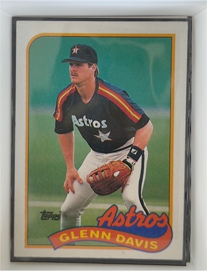 1989 Topps #765 Glenn Davis Houston Astros — front
