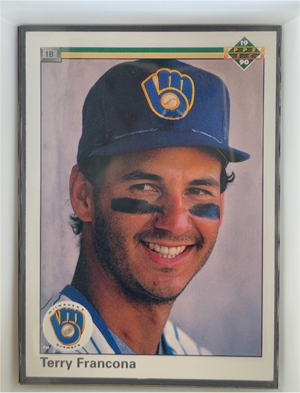 1990 Upper Deck #180 Terry Francona — front
