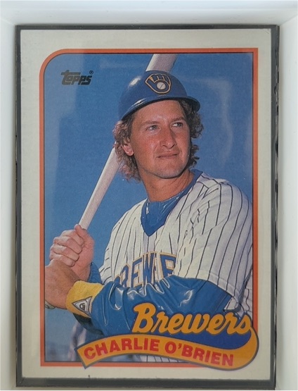 1989 Topps #214 Charlie O'Brien — front