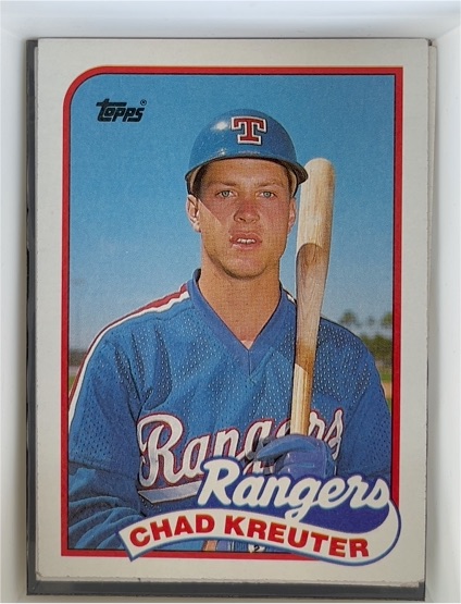 1989 Topps #432 Chad Kreuter — front
