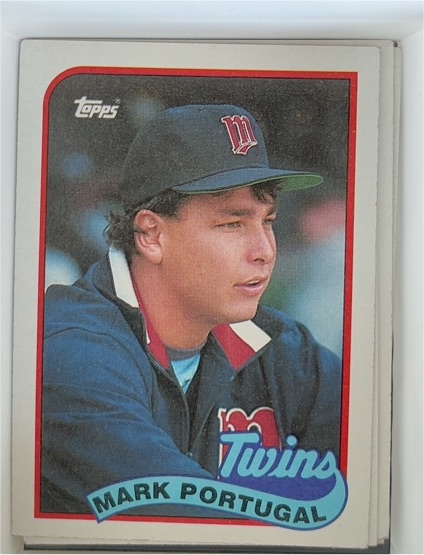 1989 Topps #46 Mark Portugal — front