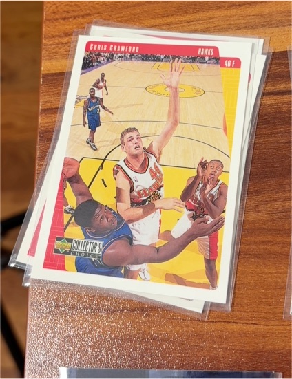 1997-98 Upper Deck Collector's Choice #46 Chris Crawford — front