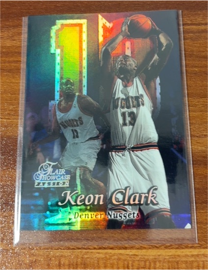 1998-99 Flair Showcase Row 2 #57 Keon Clark — front