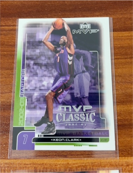 2002-03 Upper Deck MVP #176 Keon Clark — front
