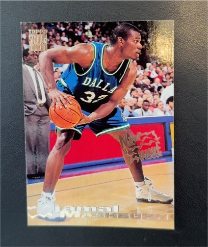 1993-94 Topps Stadium Club #265 Jamal Mashburn — front