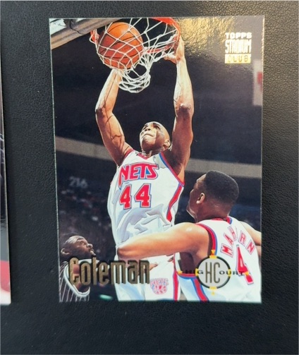 1993-94 Topps Stadium Club #170 Derrick Coleman — front