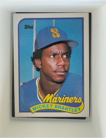 1989 Topps #568 Mickey Brantley — front