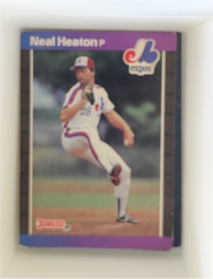 1989 Donruss #224 Neal Heaton — front