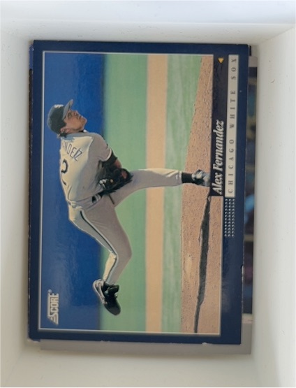 1994 Score Alec Fernandez Chicago White Sox — front