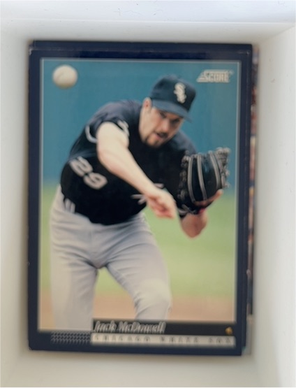 1994 Score #6 Jack McDowell — front
