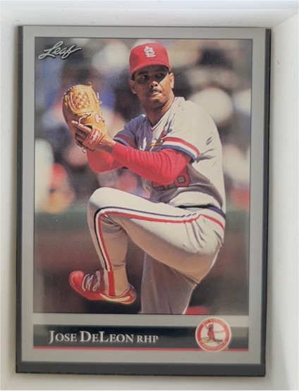 1992 Leaf #227 Jose DeLeon — front