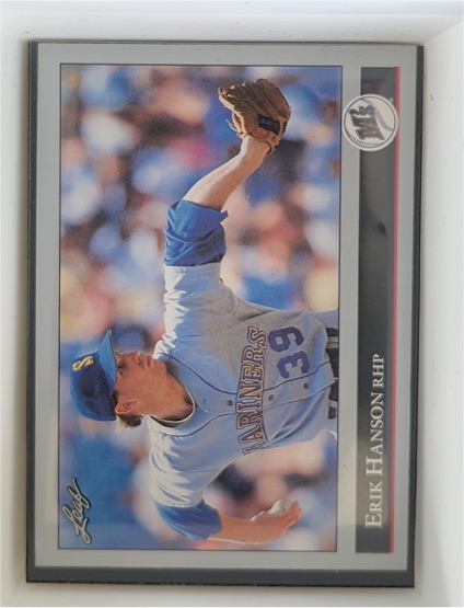 1992 Leaf #23 Erik Hanson — front