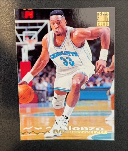 1993-94 Topps Stadium Club #292 Alonzo Mourning — front