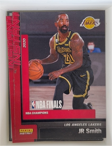2019-20 Panini Instant #18 JR Smith — front