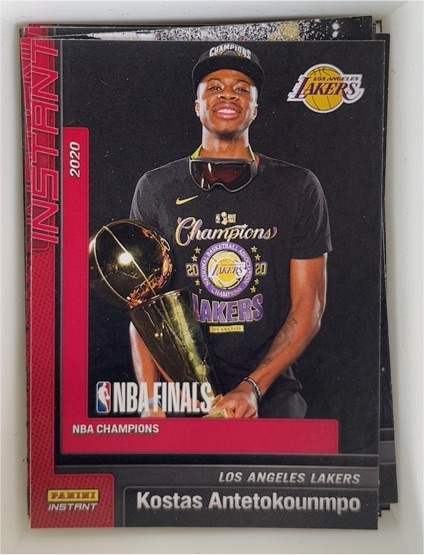 2019-20 Panini Instant #2 Kostas Antetokounmpo — front