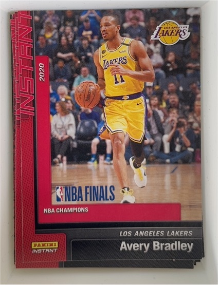 2019-20 Panini Instant NBA Finals #3 Avery Bradley — front