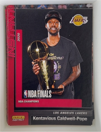 2019-20 Panini Instant NBA Champions #5 Kentavious Caldwell-Pope — front