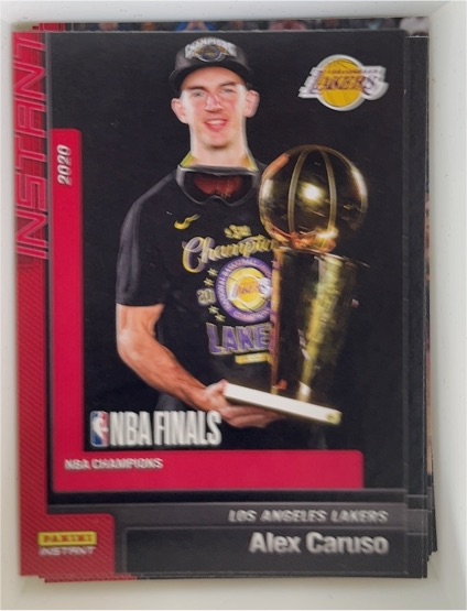 2019-20 Panini Instant #6 Alex Caruso — front