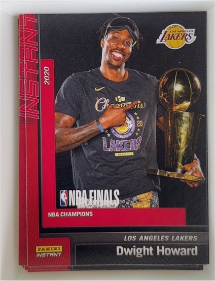 2019-20 Panini Instant #12 Dwight Howard — front