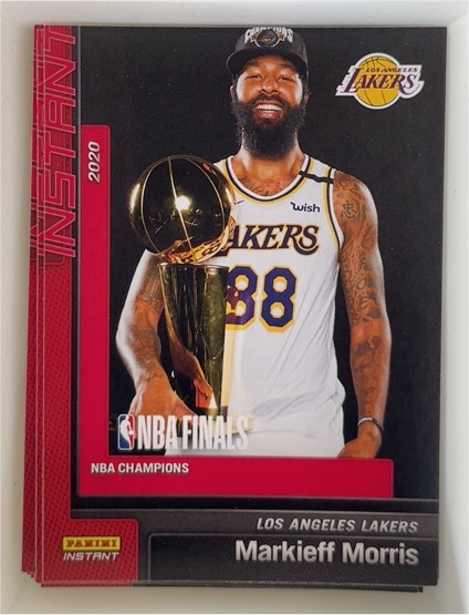 2019-20 Panini Instant NBA Champions #16 Markieff Morris — front