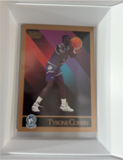 1990-91 SkyBox #169 Tyrone Corbin — front