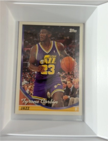1993-94 Topps #190 Tyrone Corbin — front