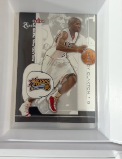 2001-02 Fleer Exclusive #81 Speedy Claxton — front