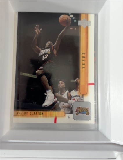 2001-02 Upper Deck #348 Speedy Claxton — front