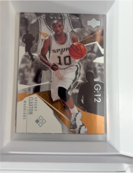 2003-04 Upper Deck Black Diamond #10 Speedy Claxton — front