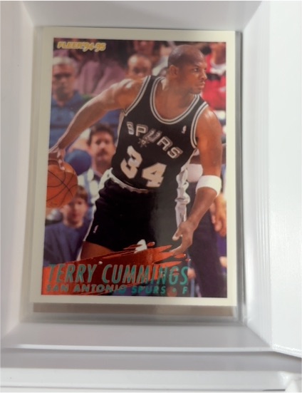 1994-95 Fleer #203 Terry Cummings — front