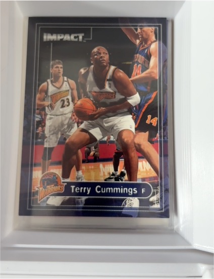 1999-00 SkyBox Impact #133 Terry Cummings — front