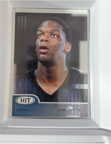 2001-02 SAGE Hit #4 Eddy Curry Rookie — front