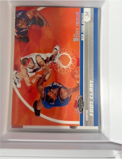 2007-08 Topps Stadium Club First Day Issue #34 Eddy Curry — front
