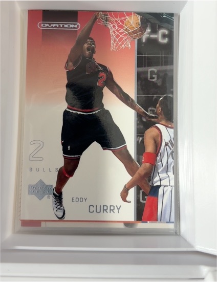 2002-03 Upper Deck Ovation #9 Eddy Curry — front