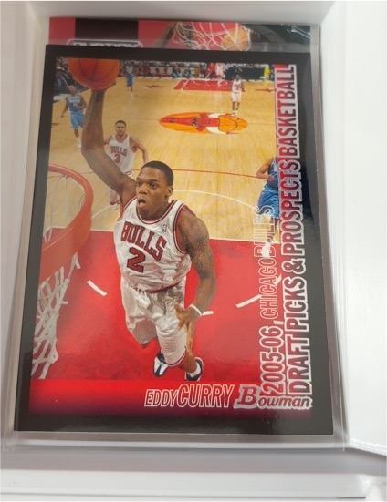 2005-06 Bowman #78 Eddy Curry — front