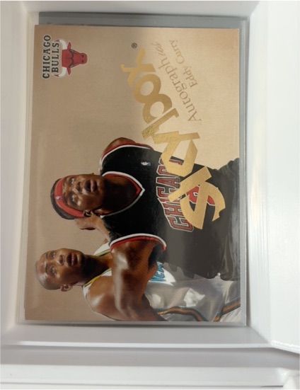 2003-04 Skybox Autographics #24 Eddy Curry — front