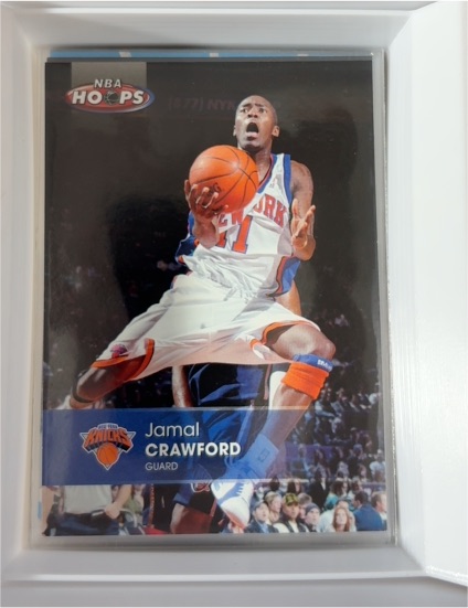 2004-05 NBA Hoops #81 Jamal Crawford — front