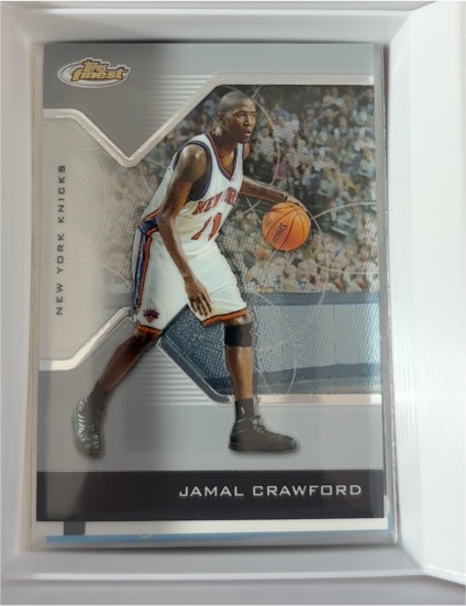 2004-05 Topps Finest #61 Jamal Crawford — front