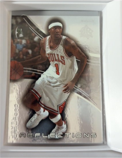 2003-04 Upper Deck Triple Dimensions Reflections #8 Jamal Crawford — front