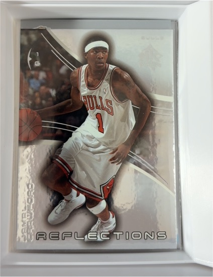 2003-04 Upper Deck Triple Dimensions Reflections #8 Jamal Crawford — front