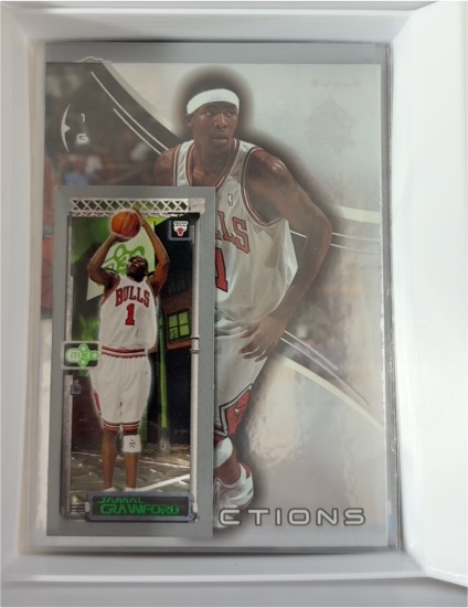 2003-04 Upper Deck Reflections #8 Jamal Crawford — front